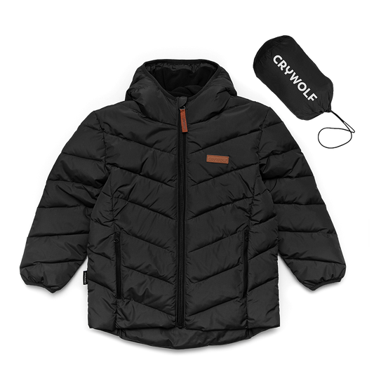 Crywolf Eco-Puffer Black