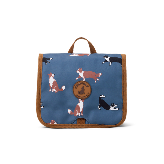 Crywolf Hanging Toiletry Bag Collies