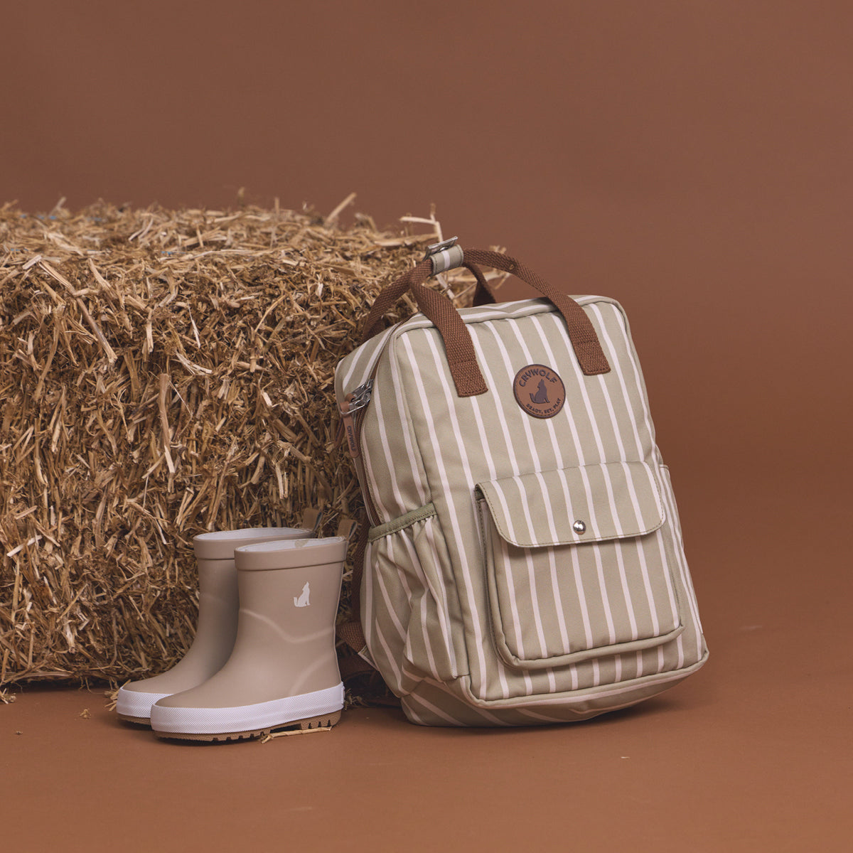 Crywolf Mini Backpack Elm Stripe