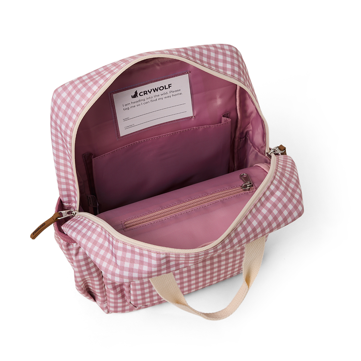 Crywolf Mini Backpack Gingham