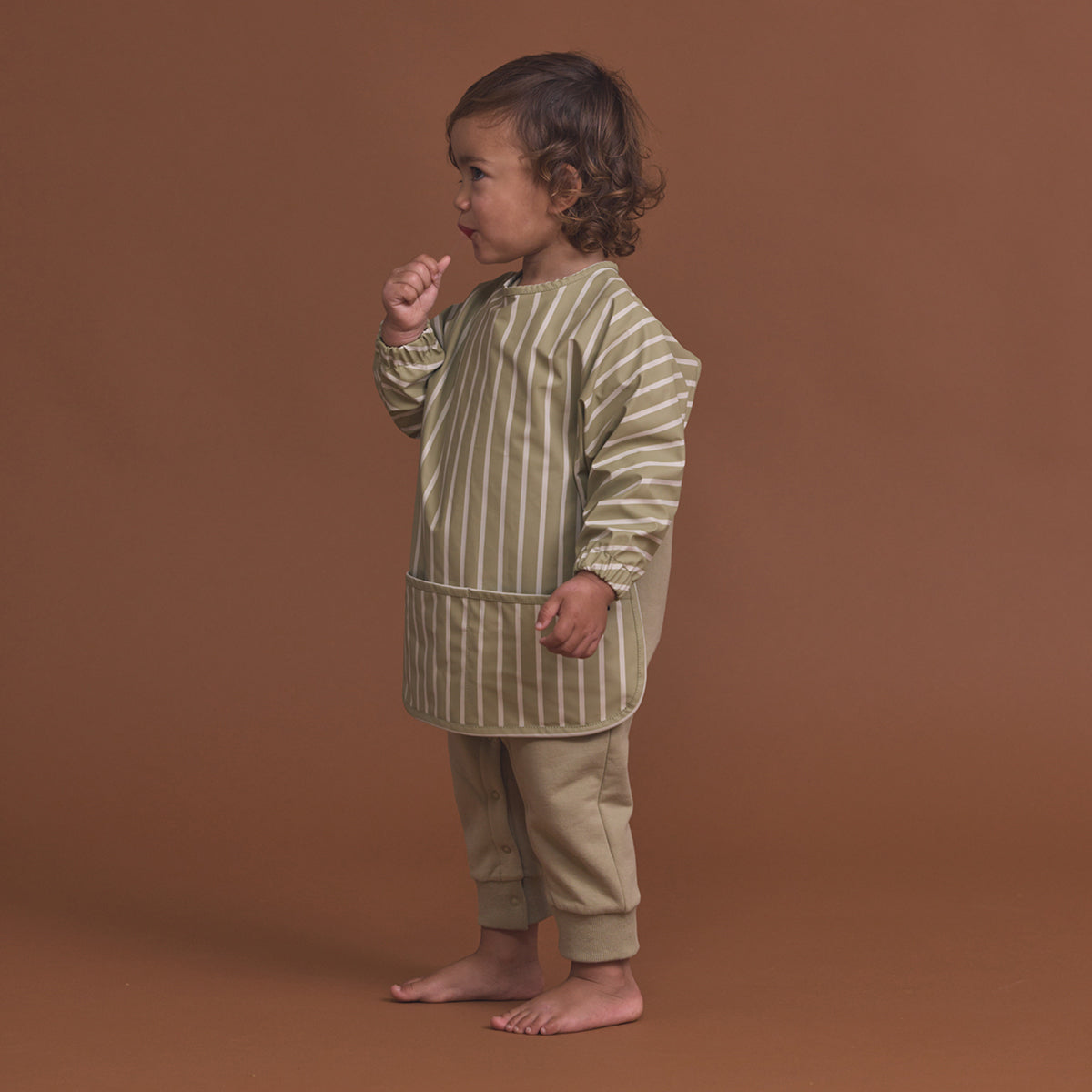 Crywolf Muck-About Apron Elm Stripe