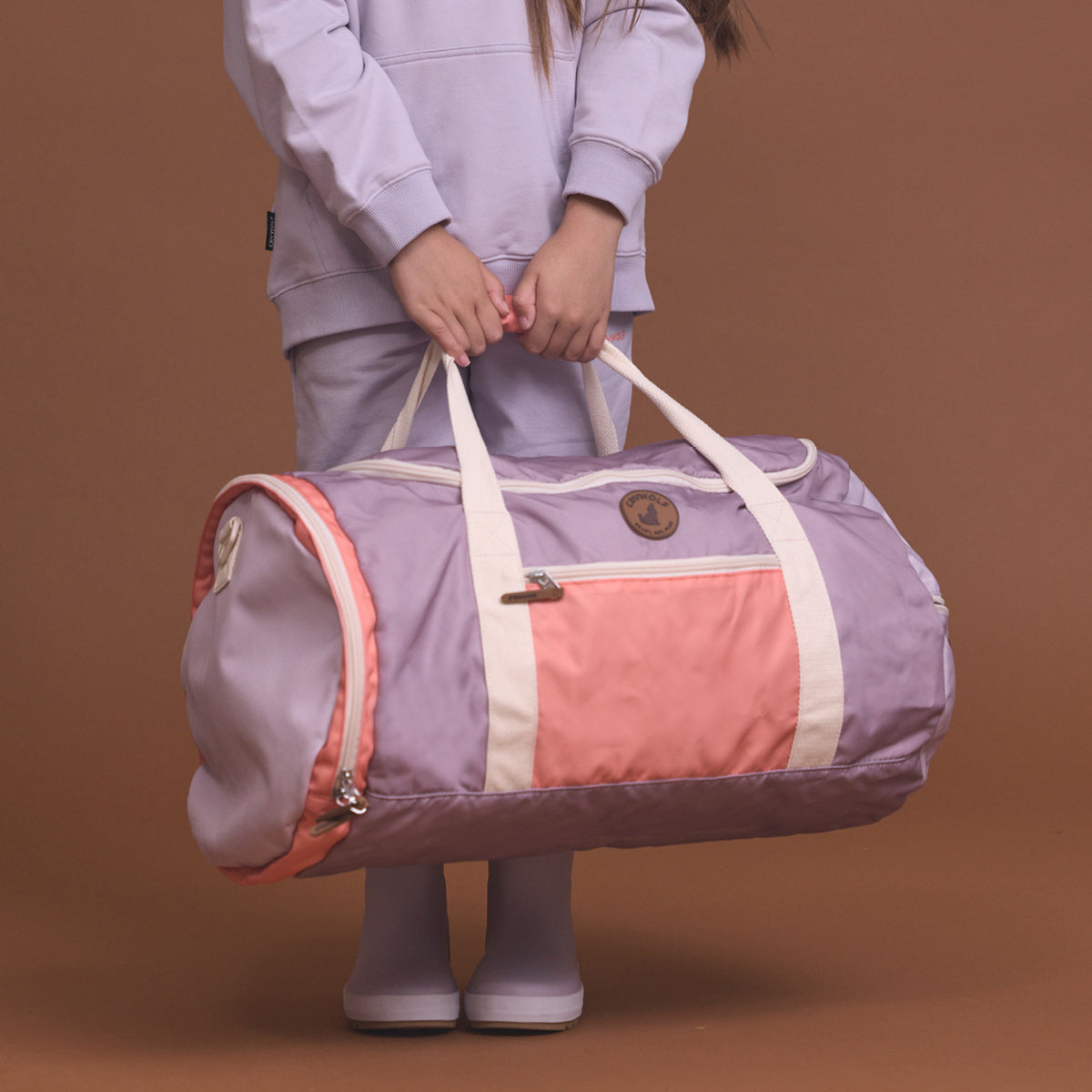 Crywolf Packable Duffel Bag Heather Colourblock