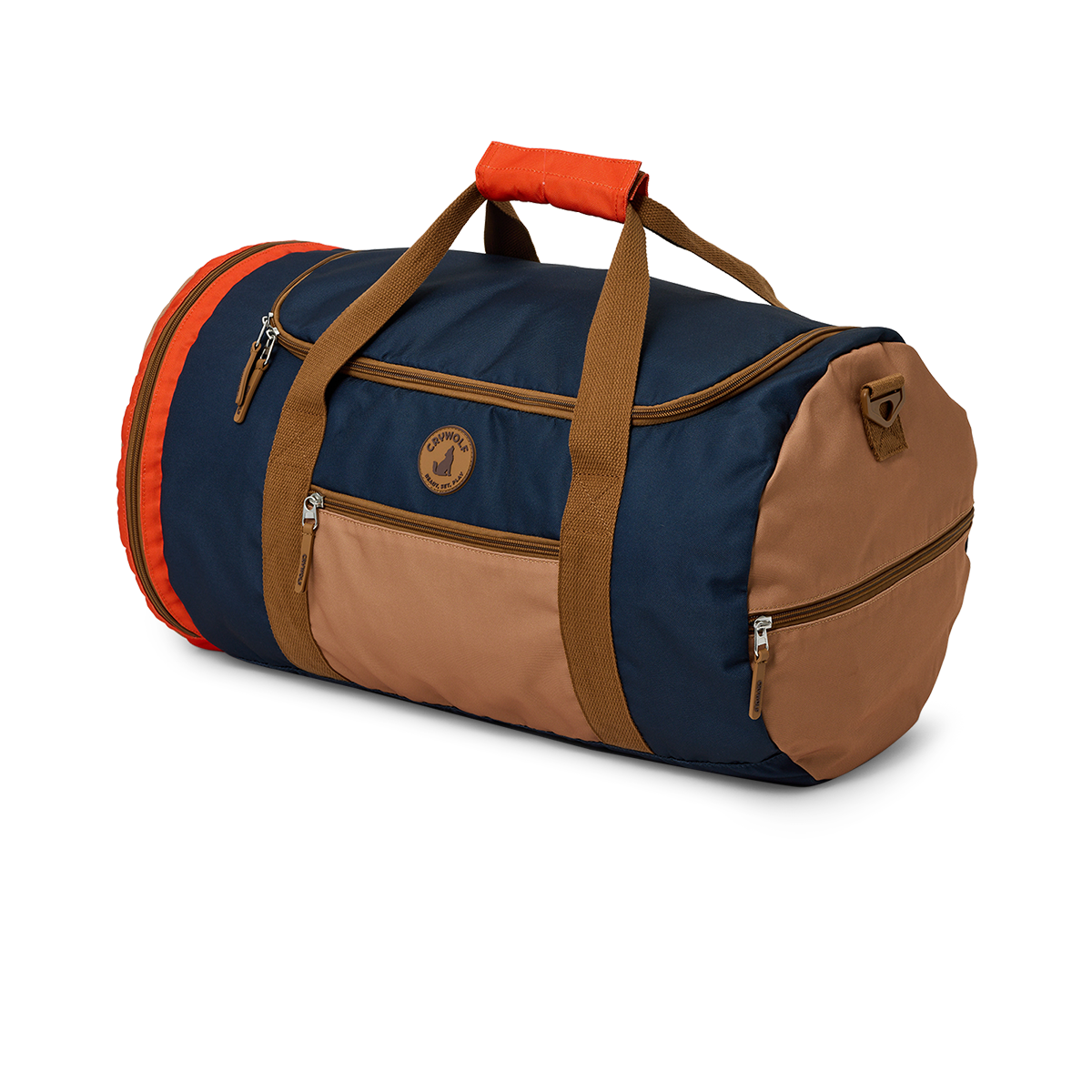 Crywolf Packable Duffel Bag Ash Colourblock