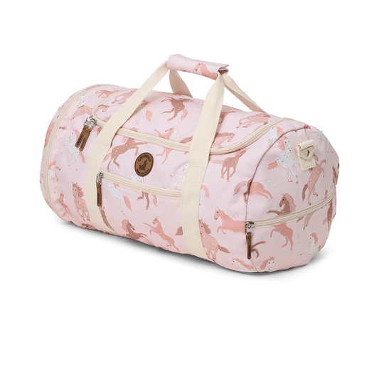 Crywolf Packable Duffel Bag Blush Ponies