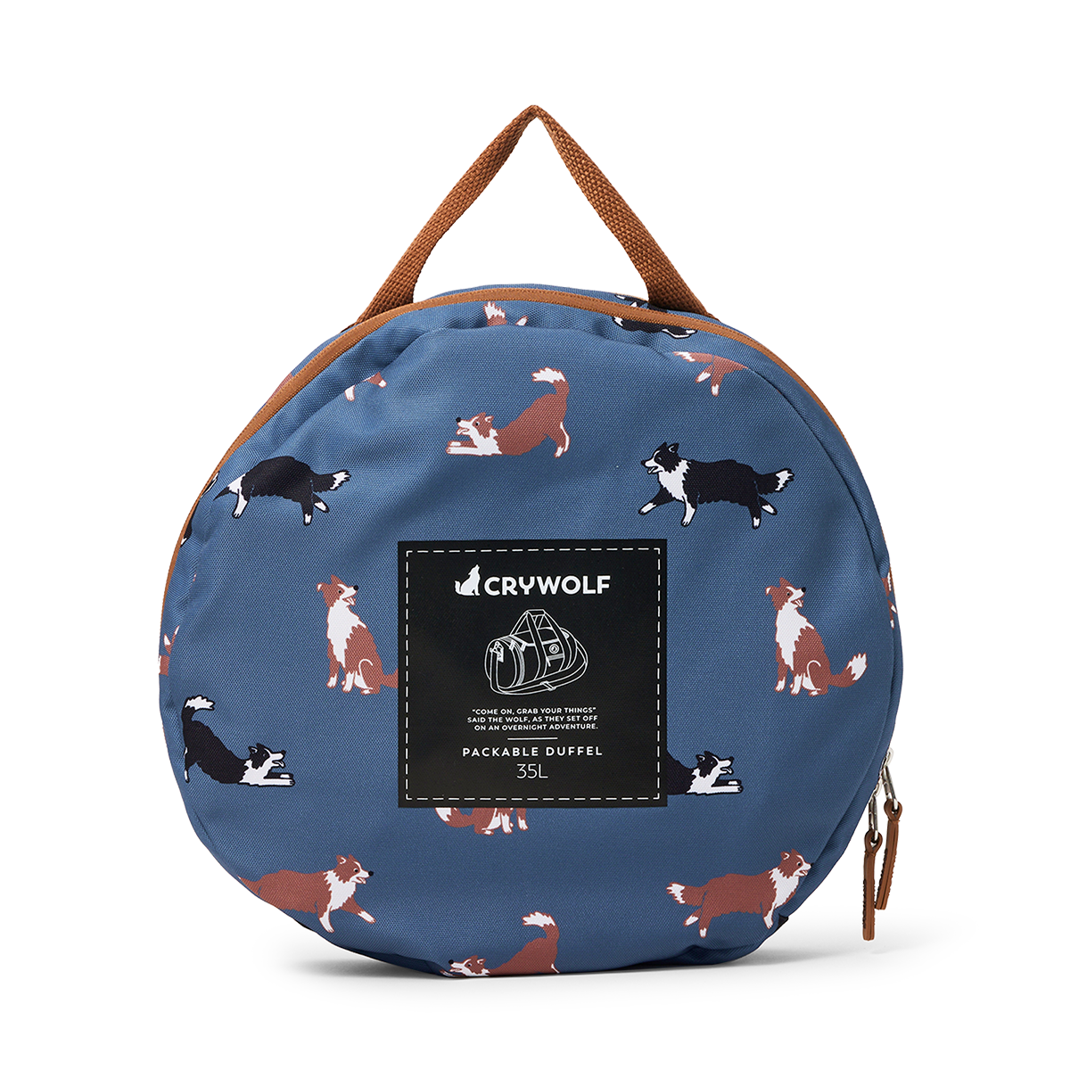 Crywolf Packable Duffel Bag Collies