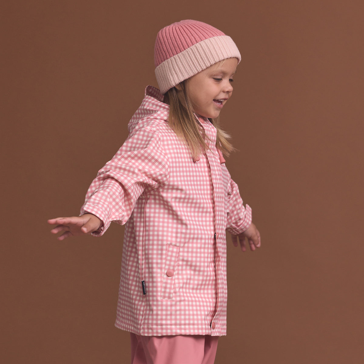 Crywolf Play Jacket Rose Gingham