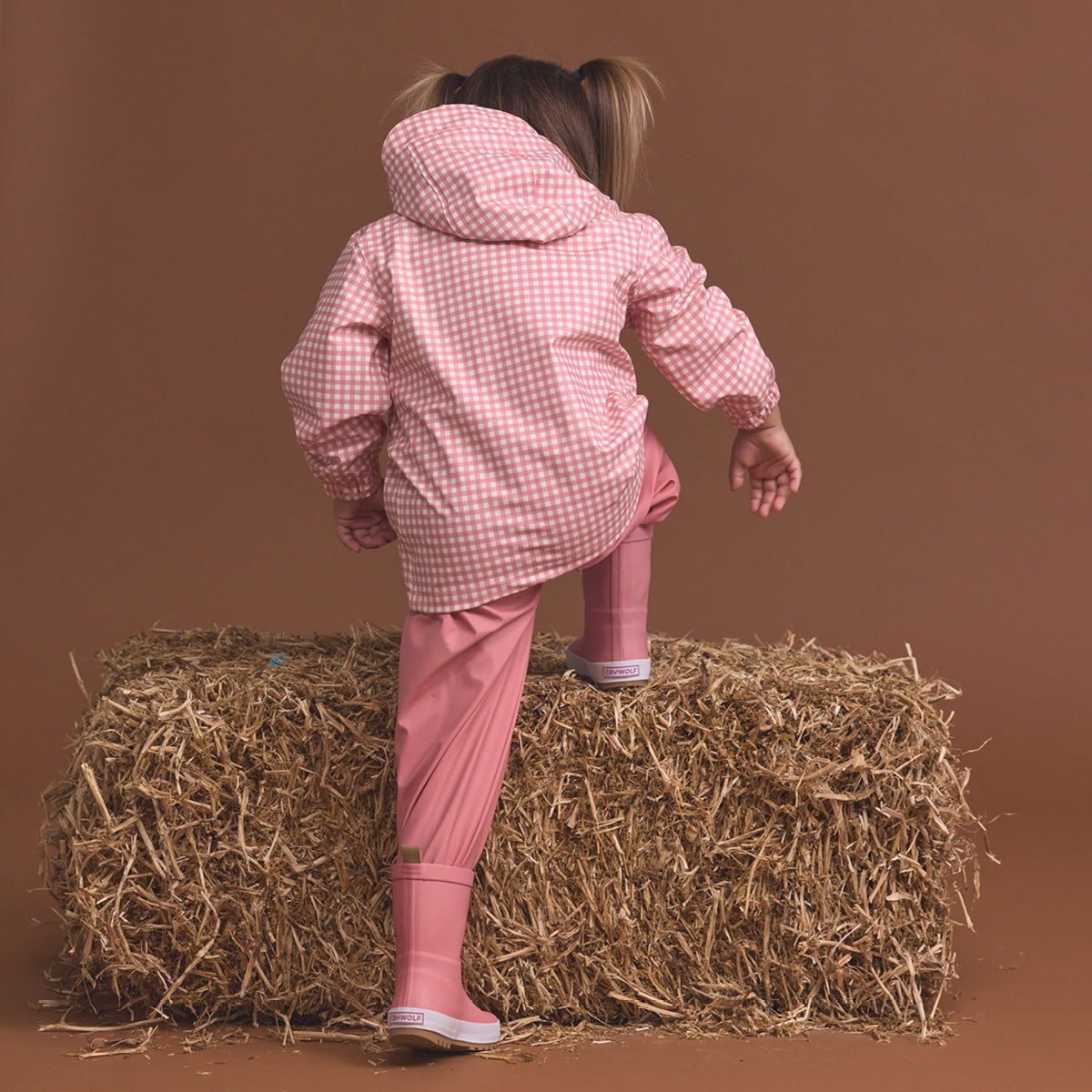 Crywolf Play Jacket Rose Gingham