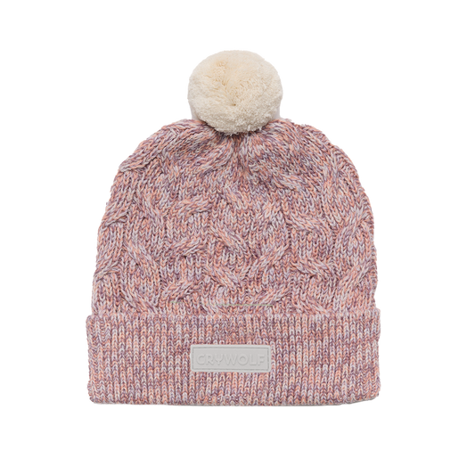 Crywolf Pom Pom Beanie Heather Speckle
