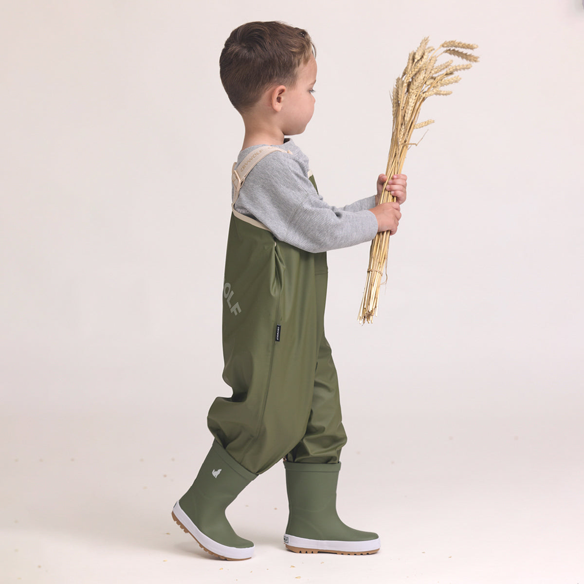 Crywolf Rain Overalls Olive