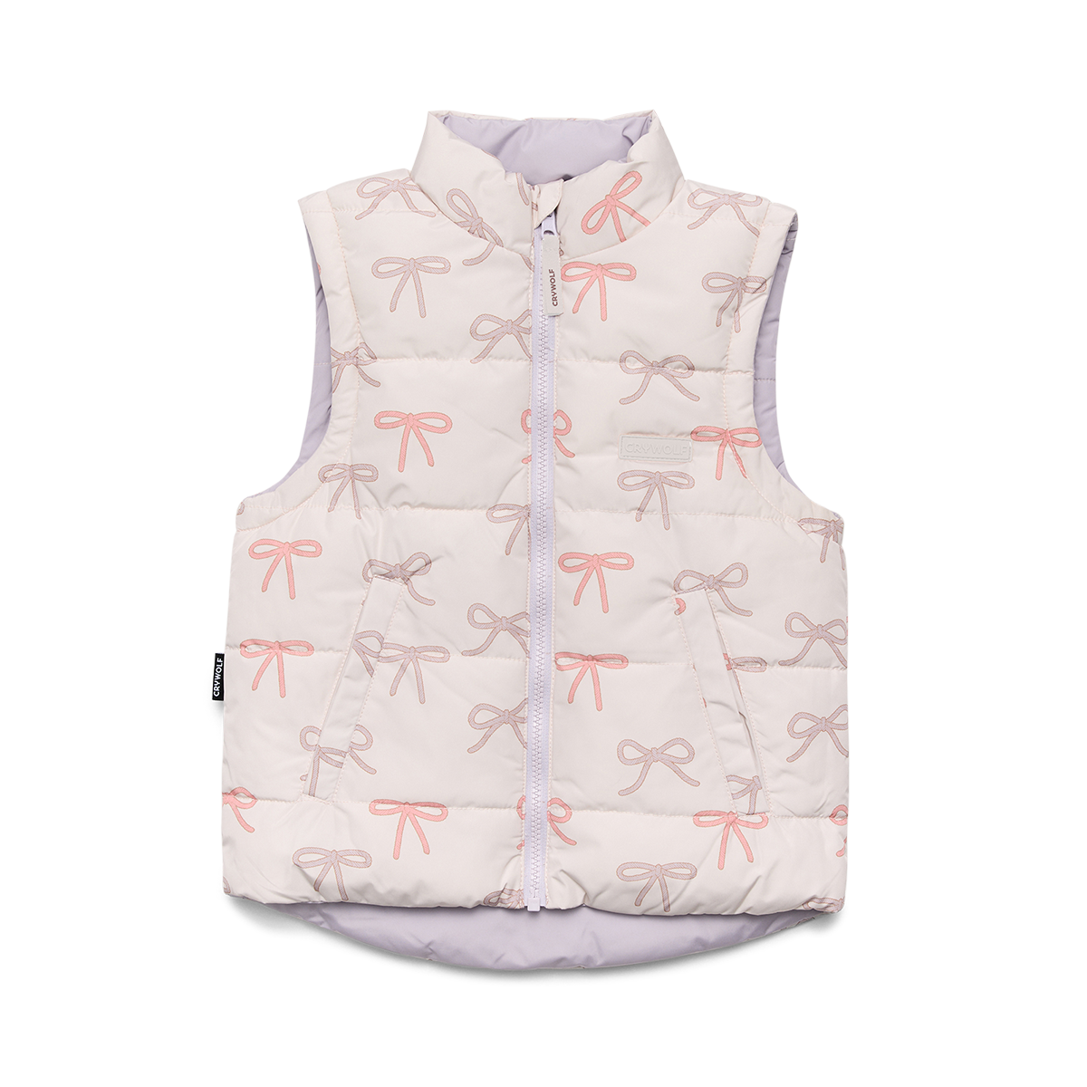 Crywolf Reversible Eco-Vest Bows