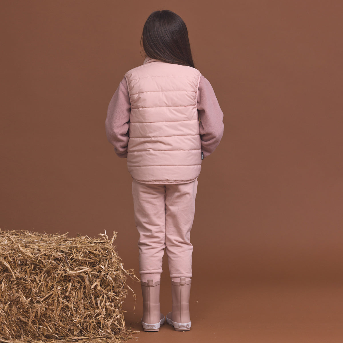Crywolf Reversible Yeti Vest Harvest Colourblock