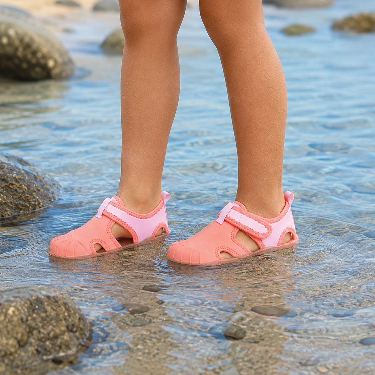 Crywolf Aqua Sandal Flamingo Pink