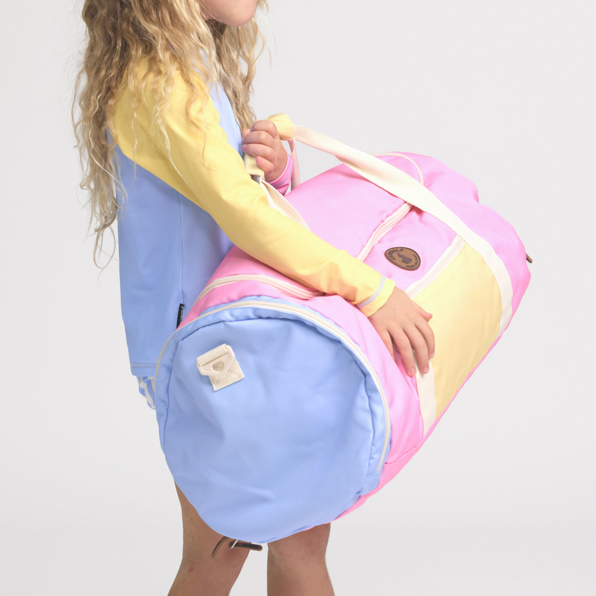 Crywolf Packable Duffel Bag Pop Colourblock