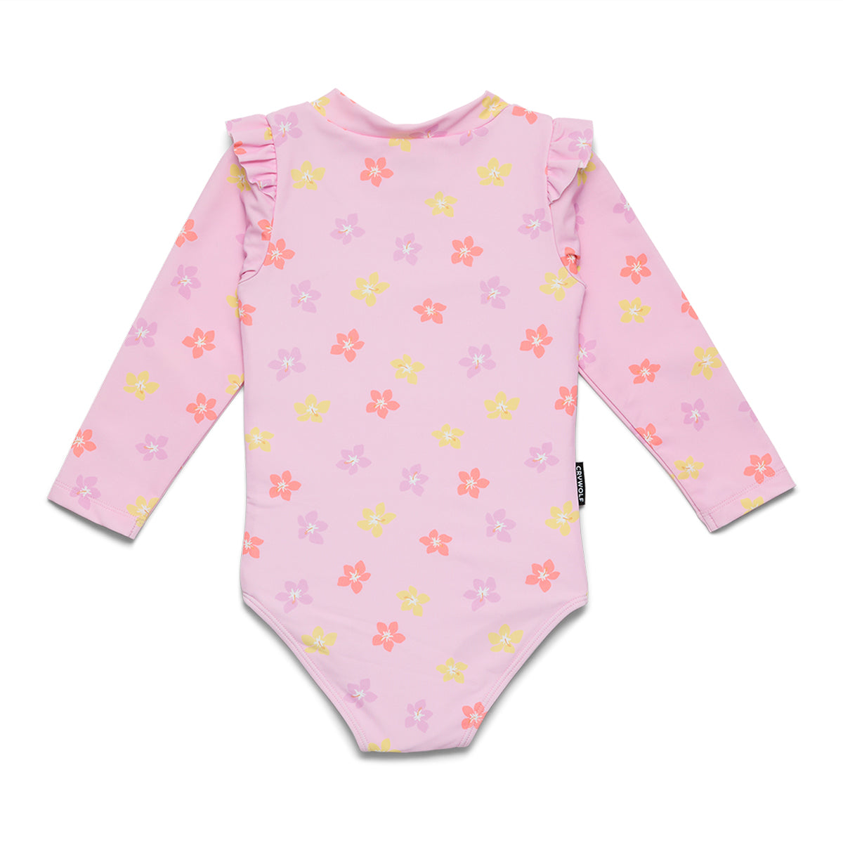 Crywolf Baby Long Sleeve Swimsuit Hibiscus Bloom