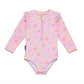 Crywolf Baby Long Sleeve Swimsuit Hibiscus Bloom