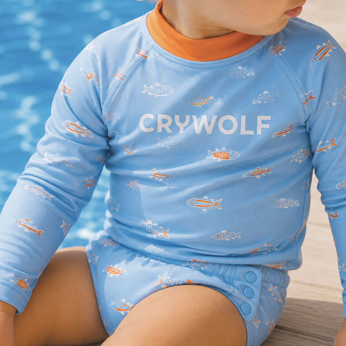Crywolf Baby Rash Vest Fish School