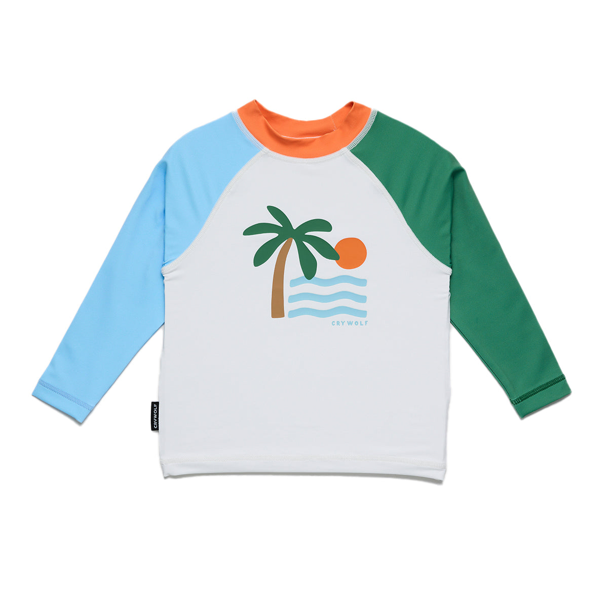 Crywolf Baby Rash Vest Seaside Colourblock