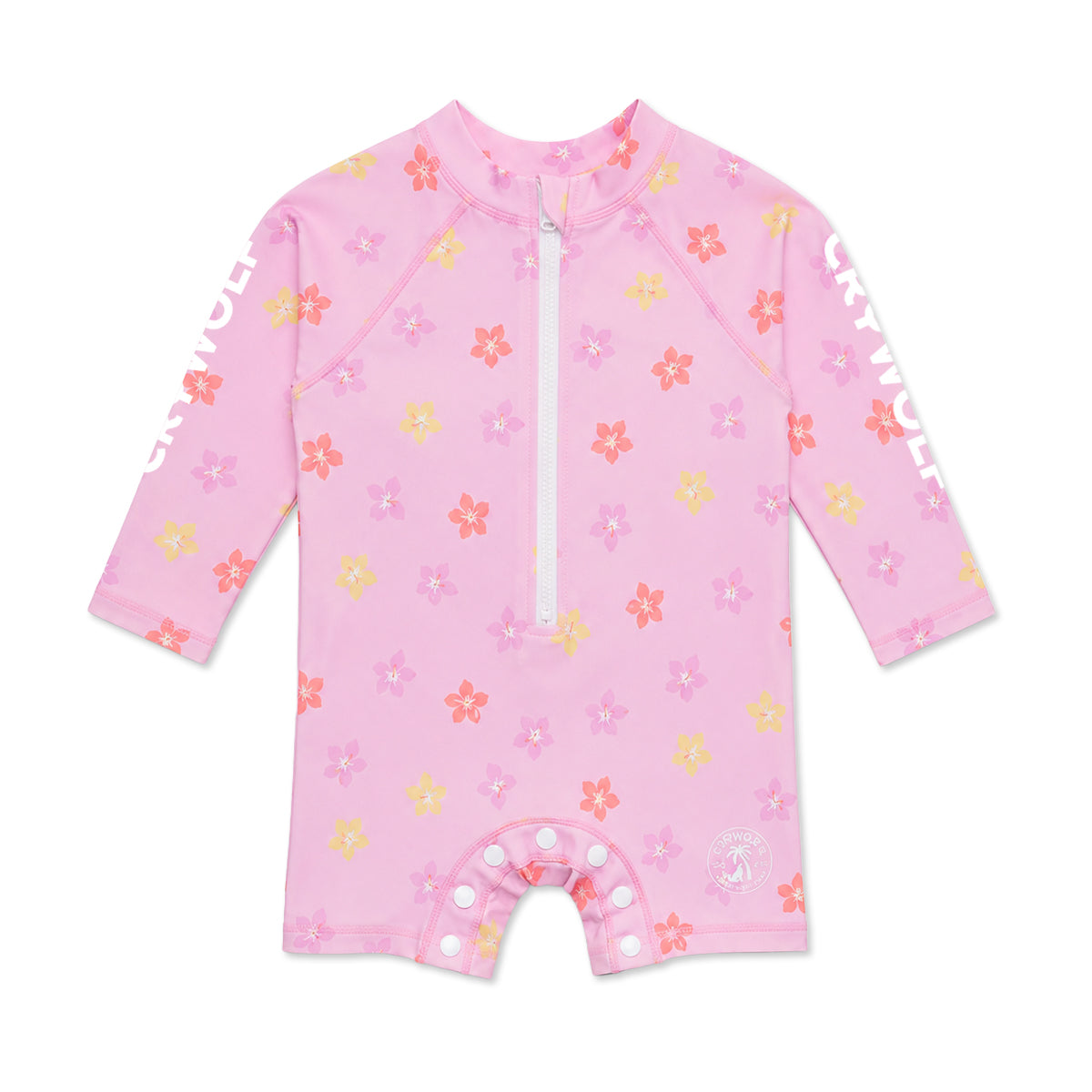 Crywolf Baby Rash Suit Hibiscus Bloom