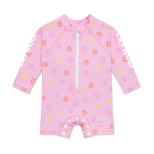 Crywolf Baby Rash Suit Hibiscus Bloom
