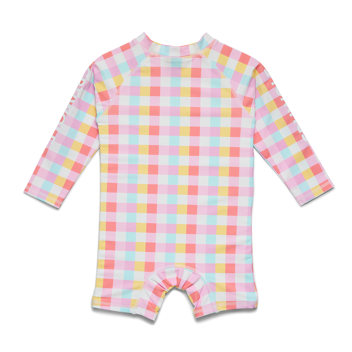 Crywolf Baby Rash Suit Pop Gingham