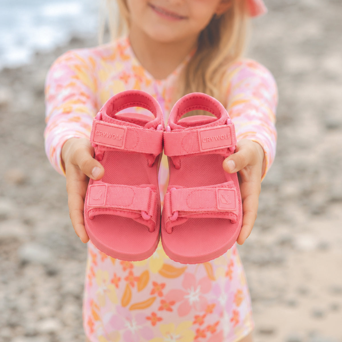 Crywolf Beach Sandal Flamingo Pink