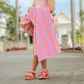 Crywolf Beach Sandal Flamingo Pink