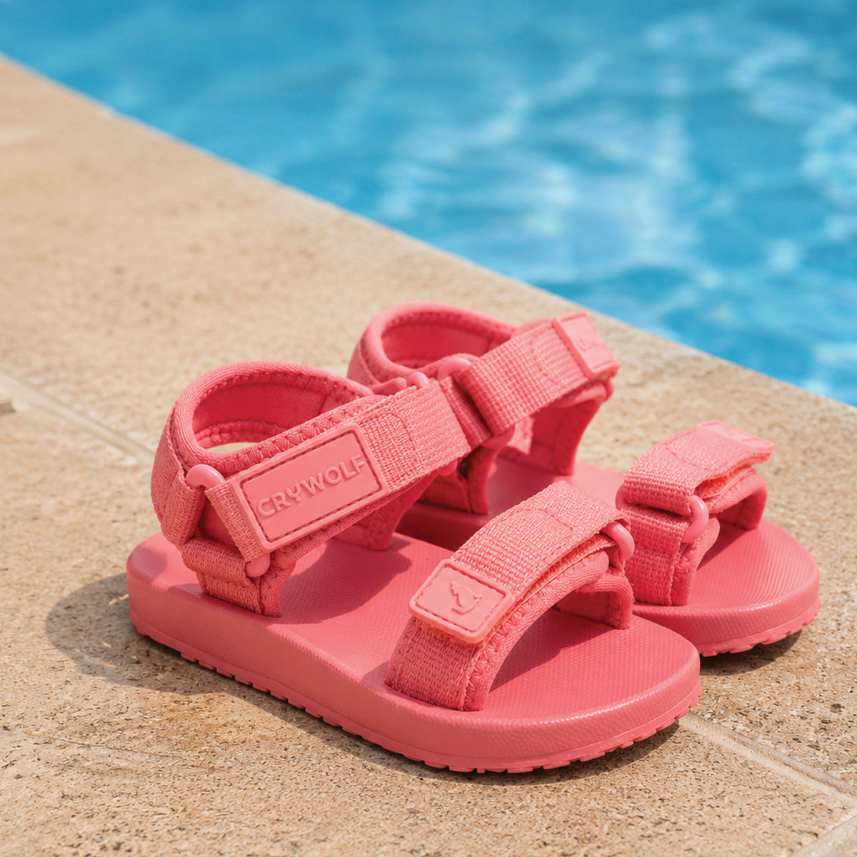 Crywolf Beach Sandal Flamingo Pink