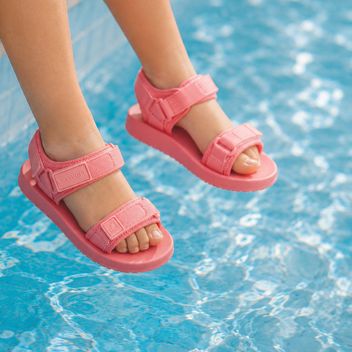 Crywolf Beach Sandal Flamingo Pink