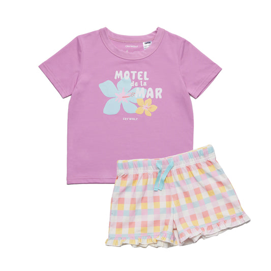 Crywolf Short Sleeve Sleep Set Motel de la Mar