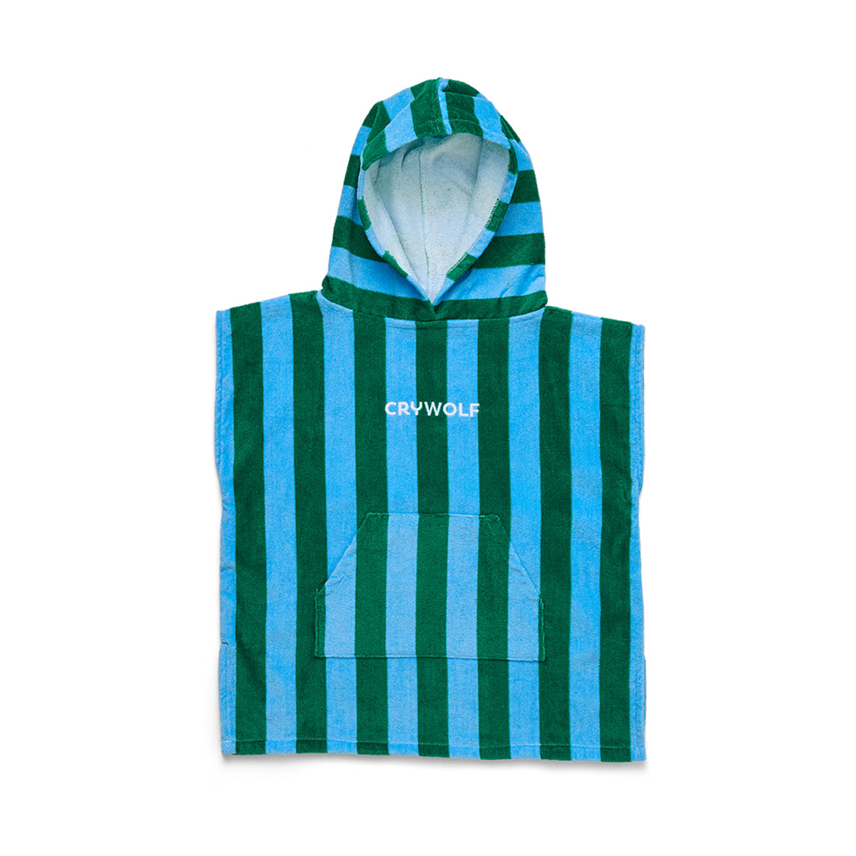 Crywolf Hooded Towel Deck Stripe