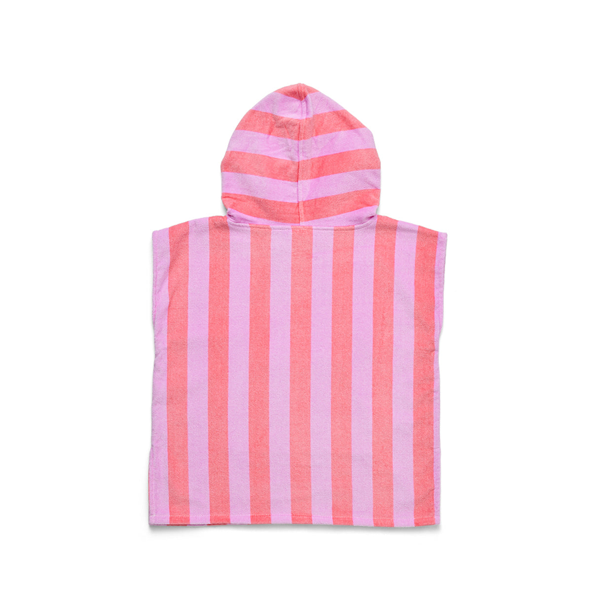 Crywolf Hooded Towel Flamingo Stripe