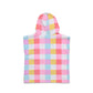 Crywolf Hooded Towel Pop Gingham