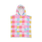 Crywolf Hooded Towel Pop Gingham