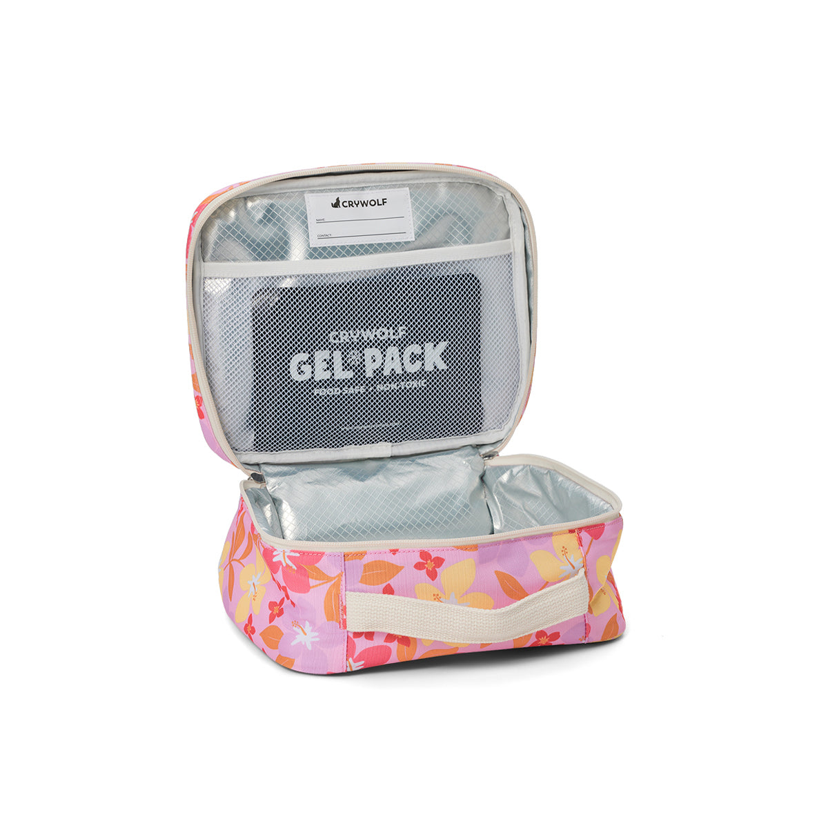 Crywolf Everyday Lunch Bag Hibiscus Daze