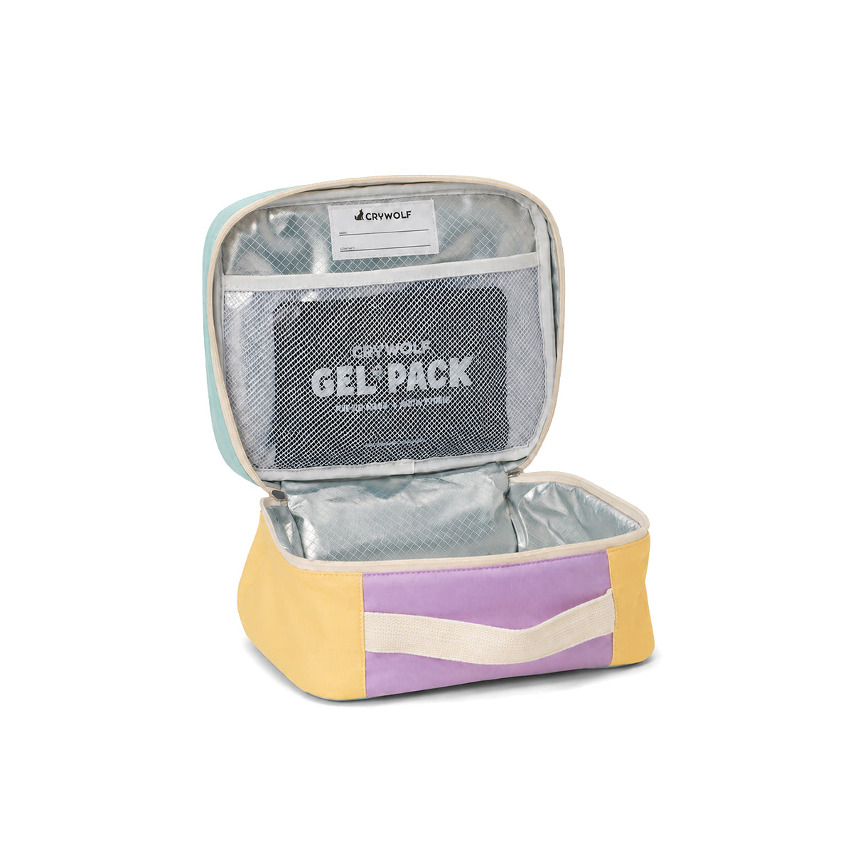 Crywolf Everyday Lunch Bag Poolside Colourblock