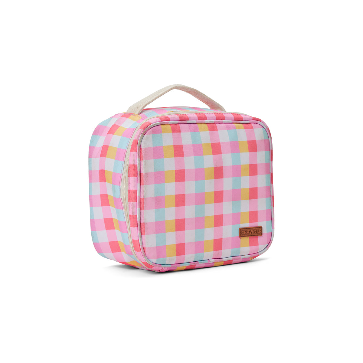 Crywolf Everyday Lunch Bag Pop Gingham