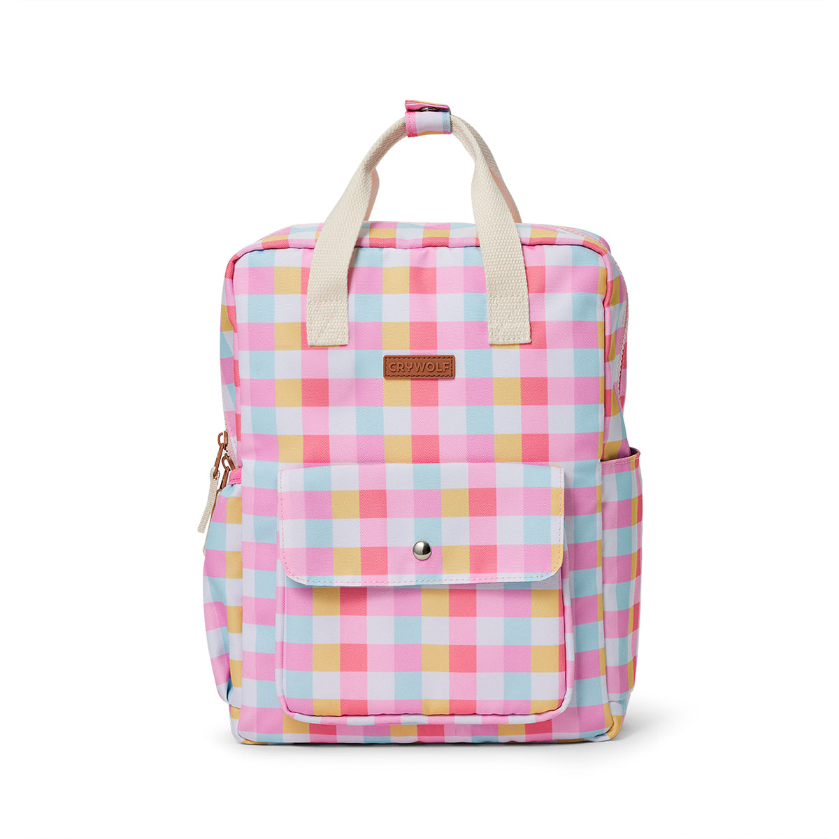 Crywolf Mini Backpack Pop Gingham