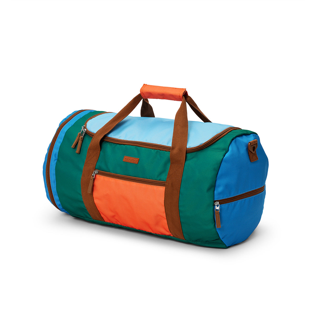 Crywolf Packable Duffel Bag Seaside Colourblock