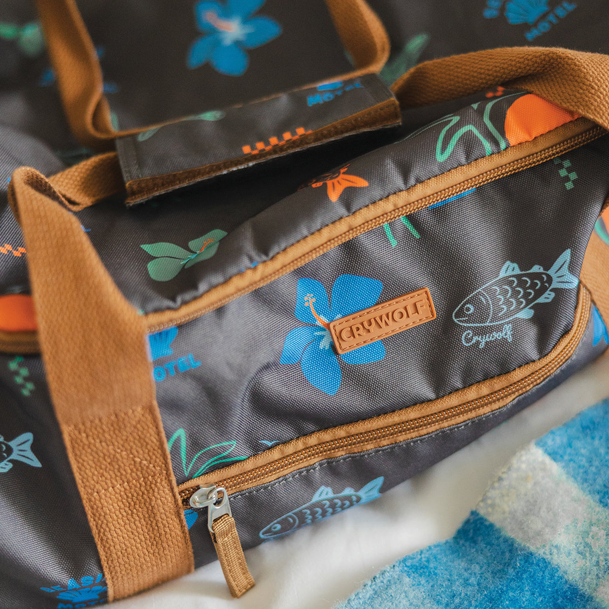 Crywolf Packable Duffel Bag Seaside Motel