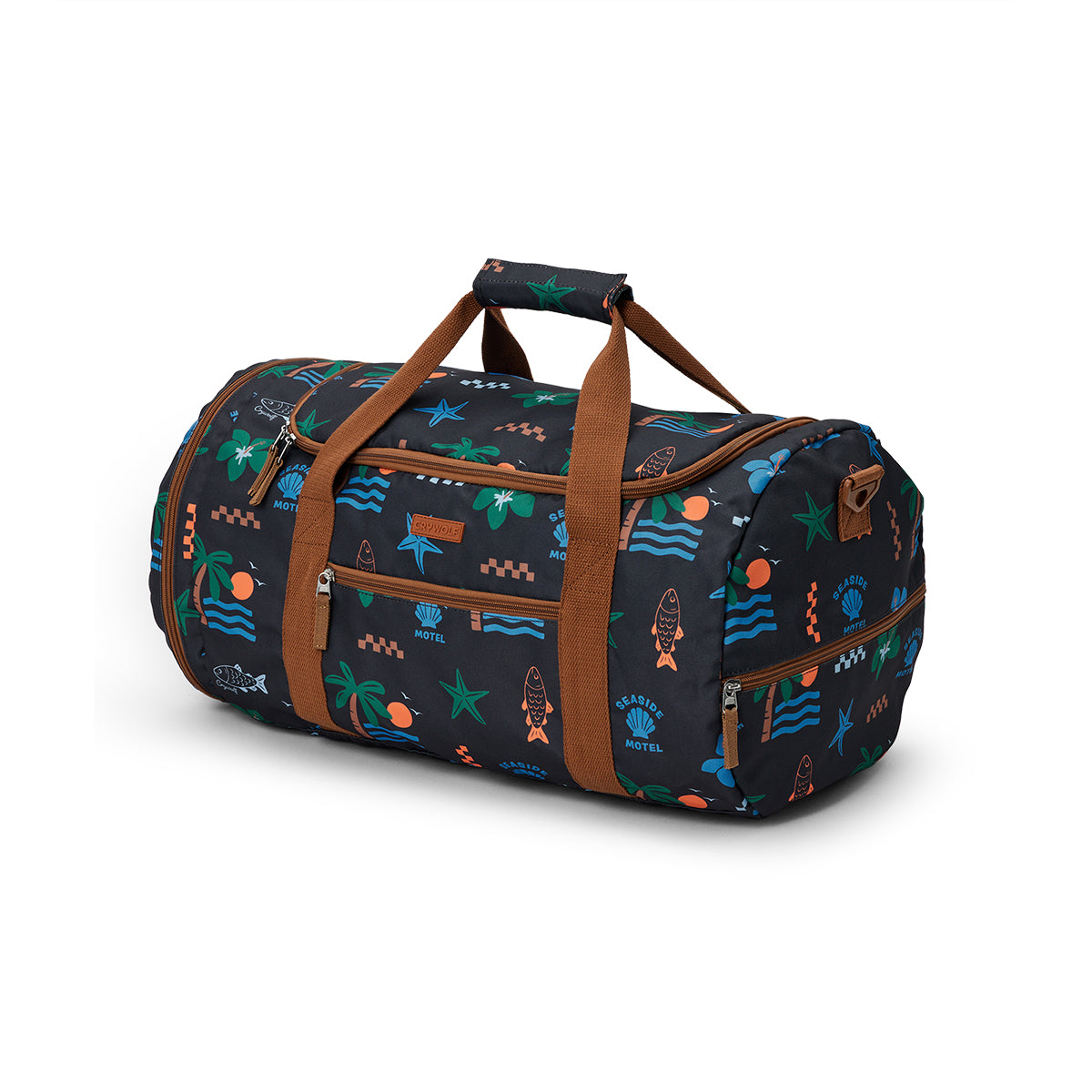 Crywolf Packable Duffel Bag Seaside Motel