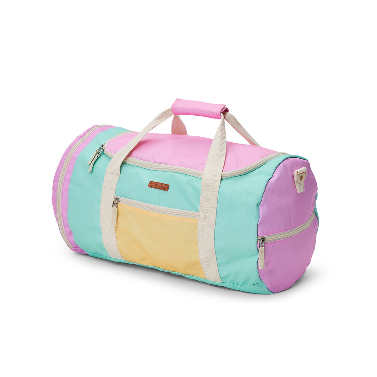 Crywolf Packable Duffel Bag Poolside Colourblock