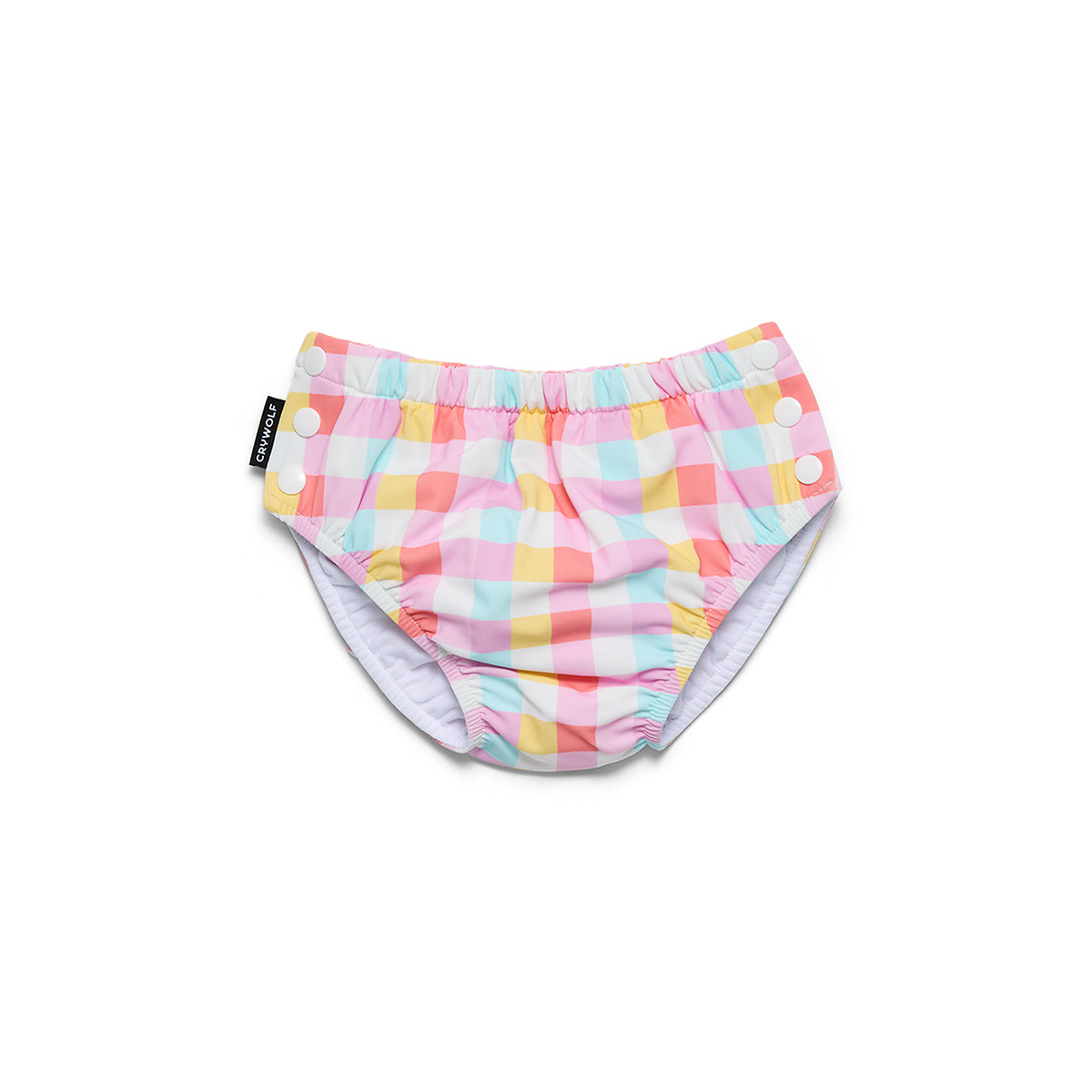 Crywolf Reusable Swim Nappy Pop Gingham