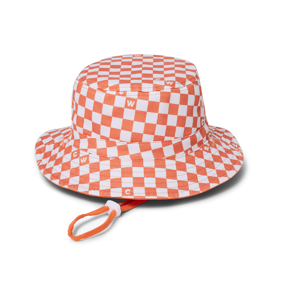 Crywolf Reversible Bucket Hat Sunset Check