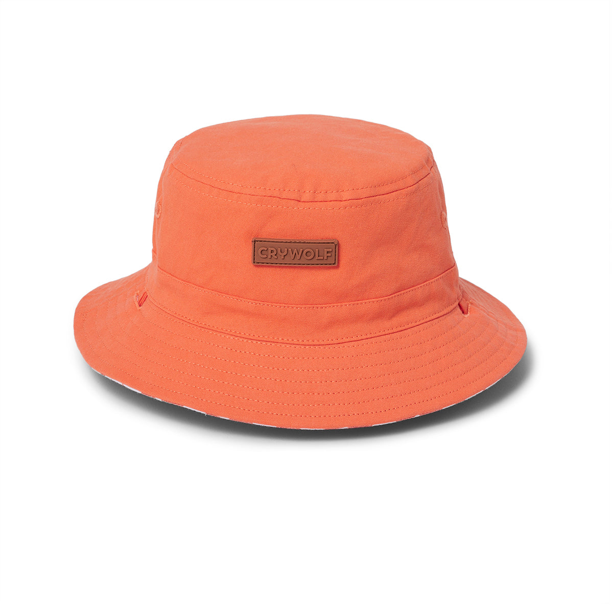 Crywolf Reversible Bucket Hat Sunset Check