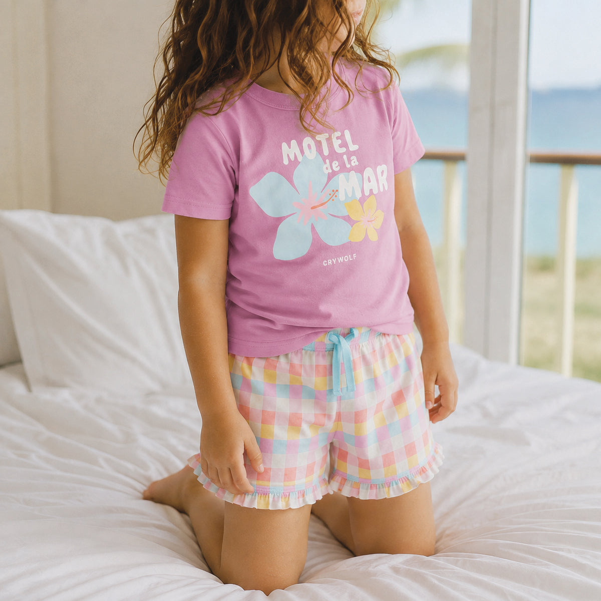 Crywolf Short Sleeve Sleep Set Motel de la Mar