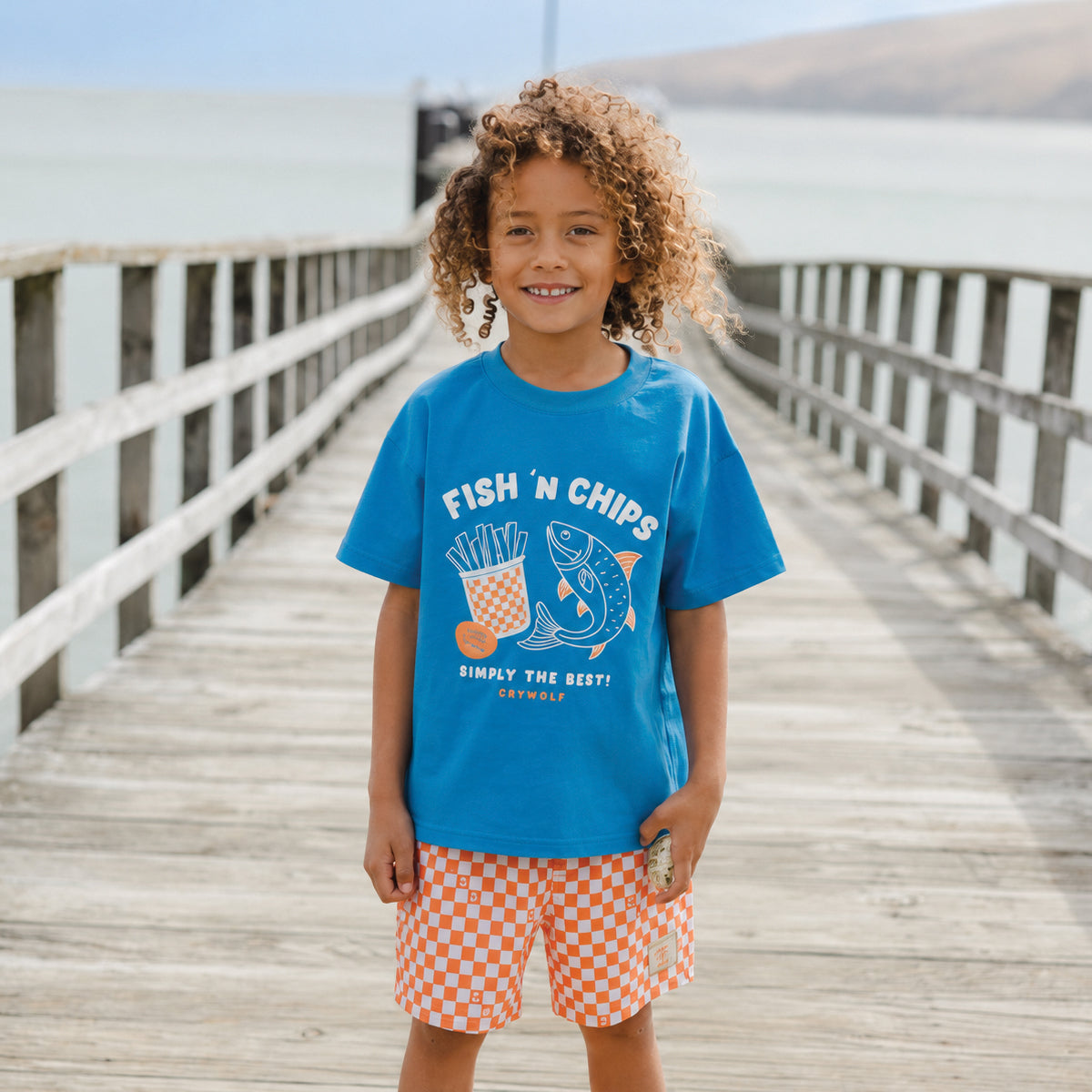 Crywolf Sun Smart T-Shirt Fish n' Chips