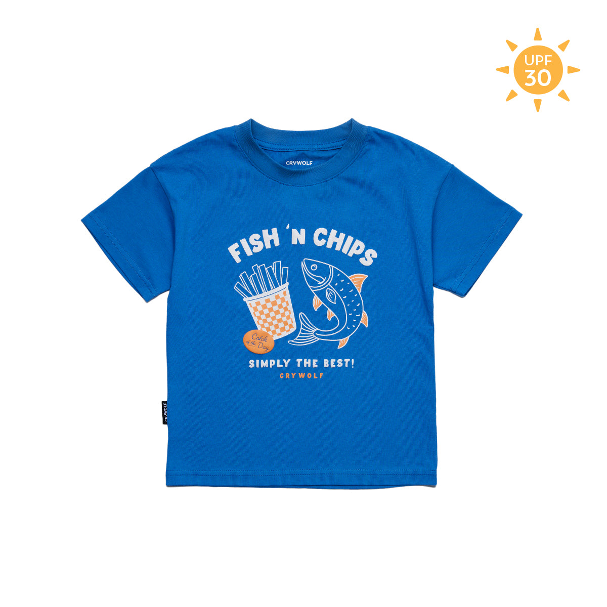 Crywolf Sun Smart T-Shirt Fish n' Chips