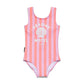 Crywolf Swimsuit Seashell Stripe