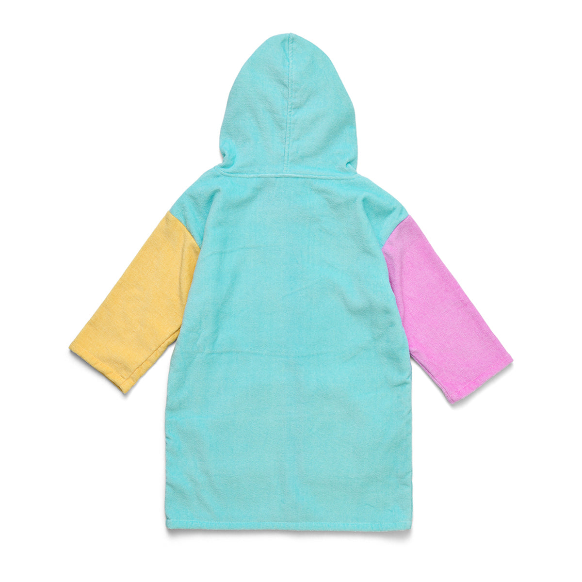 Crywolf Zip-Up Towel Poolside Colourblock