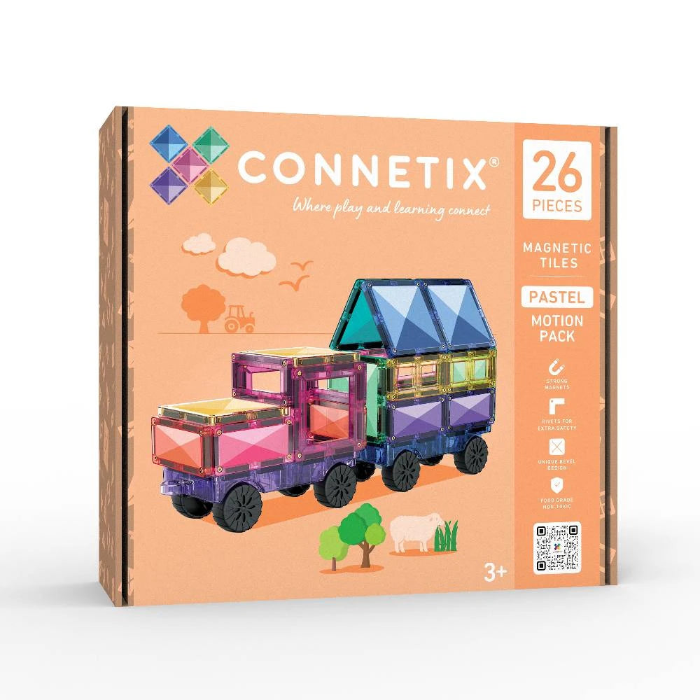 Connetix Pastel Motion Pack 26 pc